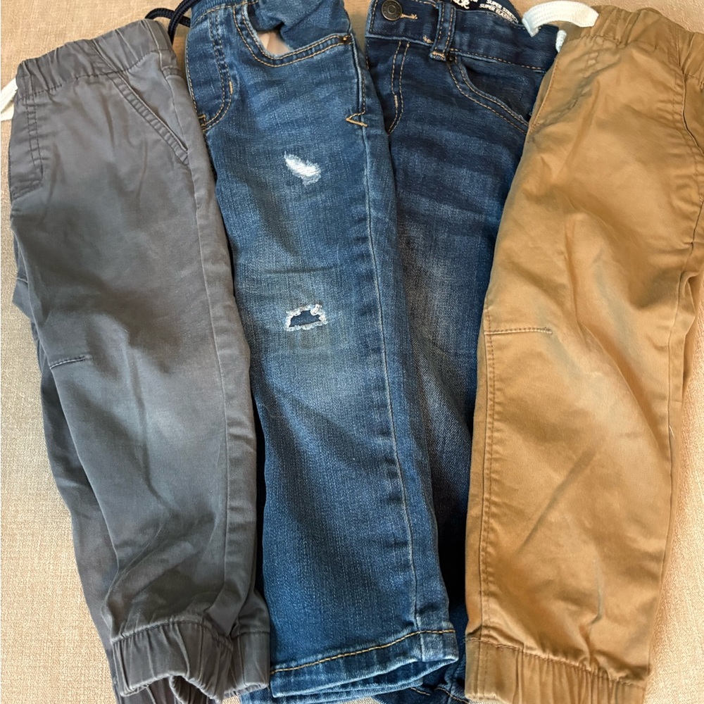 Cat & Jack boys 2t pants bundle